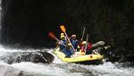 Begini Serunya Rafting di Sungai Pekalen, Jatim