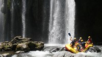 Arum jeram di Sungai Pekalen Atas