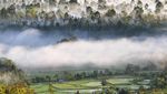 Begini Suasana Negeri di Atas Awan Liwa, Lampung