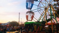 Beberapa wahana di pasar