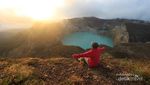 Beginilah Danau 3 Warna Kelimutu yang Terkenal Itu
