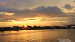 Beginilah Keromantisan Sunset dari Kapuas