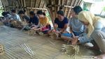 Belajar Kerajinan Bambu di Omah Yudhi Temanggung