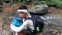 Kang Naldi, salah satu Suku Baduy Dalam