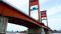 Jembatan terpanjang di Pulau Sumatera (Rainer Oktovianus/dTraveler)
