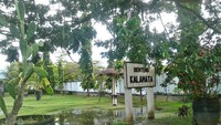 Halaman depan benteng kalamata