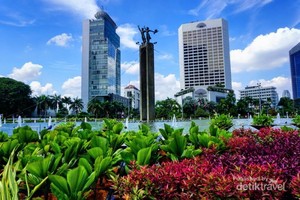 Berbagai Momen Car Free Day Jakarta di Hari Minggu