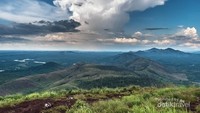 Landscape pegunungan Mandiangin, lokasi motret dari puncak gunung Mandiangin.