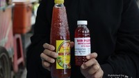 Bir pletok yang dijual dalam kemasan botol