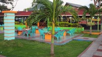 Taman kuliner Sabang memiliki area yang cukup luas