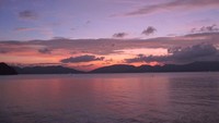 Sunset yang bisa kita lihat sambil menikmati kuliner