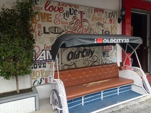 Berfoto Ilusi di Old City 3D Museum Semarang