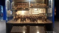 Diorama yang mengambarkan kejadian dalam Konfersensi Asia Afrika dan Gerakan Non Blok
