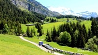 Pemandangan indah menuju Jungfraujoch