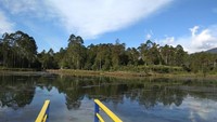 Dermaga Tempat Berfoto di Situ Cisanti
