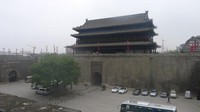 Salah satu gate masuk Xian City Wall