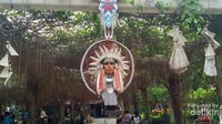 Nuansa teduh di kampung Indian Kediri.