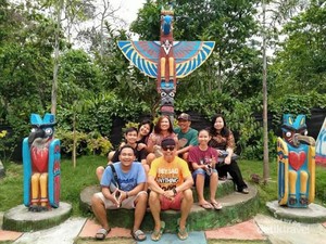 Bertamu ke Kampung Indian di Kediri