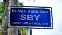 Papan petunjuk Rumah Kediaman SBY