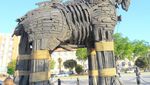 Bertemu Kuda Perang Raksasa di Canakkale, Turki