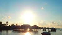 senja di kepulauna derawan