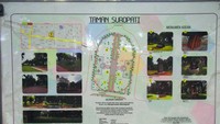 Papan informasi di Taman Suropati, Jakarta