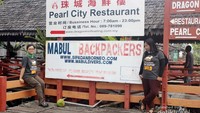 Pusat wisatawan Kota Sempoerna sangat ramai oleh wisatawan mancanegara.