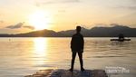 Betapa Cantiknya Senja di Pulau Gili Noko