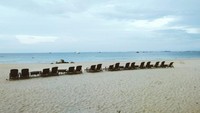 Tempat bersantai di pantai