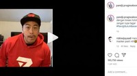 #PandjiButuhBarang Challenge. Sumber dari Instagram Pandji Pragiwaksono