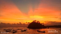 Sunset di Crystal Bay