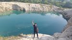 Bukan Belitung, Ini Telaga Biru Cisoka Tangerang