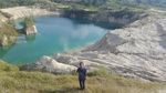 Bukan Belitung, Ini Telaga Biru Cisoka Tangerang