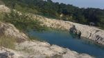 Bukan Belitung, Ini Telaga Biru Cisoka Tangerang
