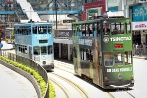 Bukan Bus Tingkat, Ini Tram Unik di Hong Kong