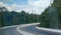 potret jalan raya menuju Nong Bua Lamphu