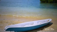 Ini dia perahu Kano yang saya gunakan