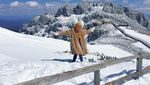 Bukan di Swiss, Gunung Salju ini Dekat dari Indonesia
