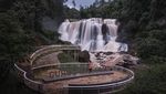 Bukan Niagara Falls, Ini Curug Malela Bandung