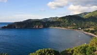 Cantiknya panorama laut dari atas Bukit Malimbu