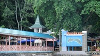 Gerbang dermaga Pulau Bunaken