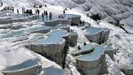 Byur! Berendam di Kolam Air Panas Pamukkale, Turki