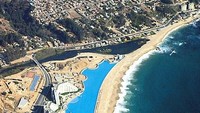 San Alfonso del Mar dari ketinggian (Daily Mail)