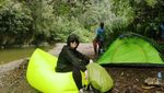 Camping Asyik di Kali Biru, Raja Ampat