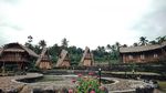 Candi Borobudur Dikelilingi Penginapan Pedesaan yang Unik