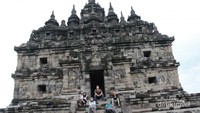 Candi utama di kompleks Candi Plaosan Lor