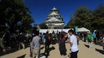 Cantik & Megah Kastil Osaka di Jepang