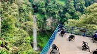 Keindahan Curug Cimahi yang dapat kita nikmati di view deck