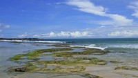 Ombak yang relatif aman untuk berenang