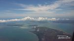 Cantiknya Selat Gaspar di Belitung Dilihat dari Udara